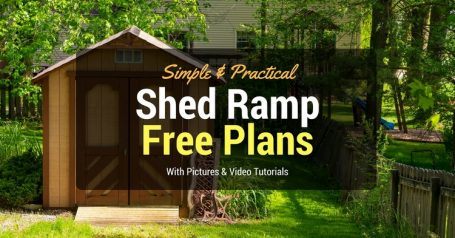 Free Shed Ramp Plans Very Simple One 455x238 