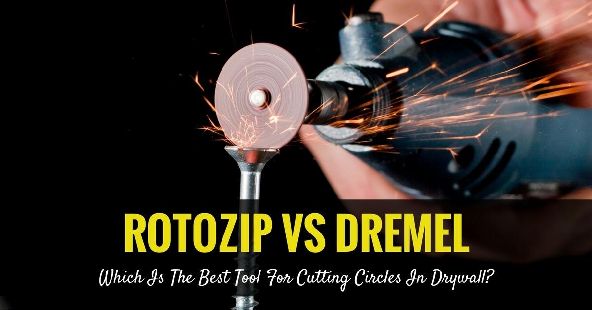 Rotozip Vs Dremel: Which Is The Best Tool For Cutting Drywall?