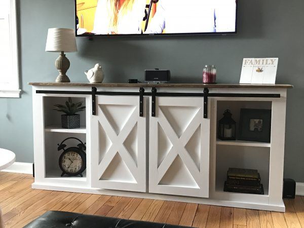 35 Awesome DIY TV Stand Plans: Woodworking Projects for Your Precious ...