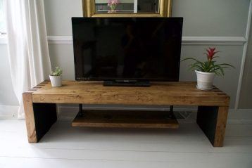 35 Awesome DIY TV Stand Plans: Woodworking Projects for Your Precious ...